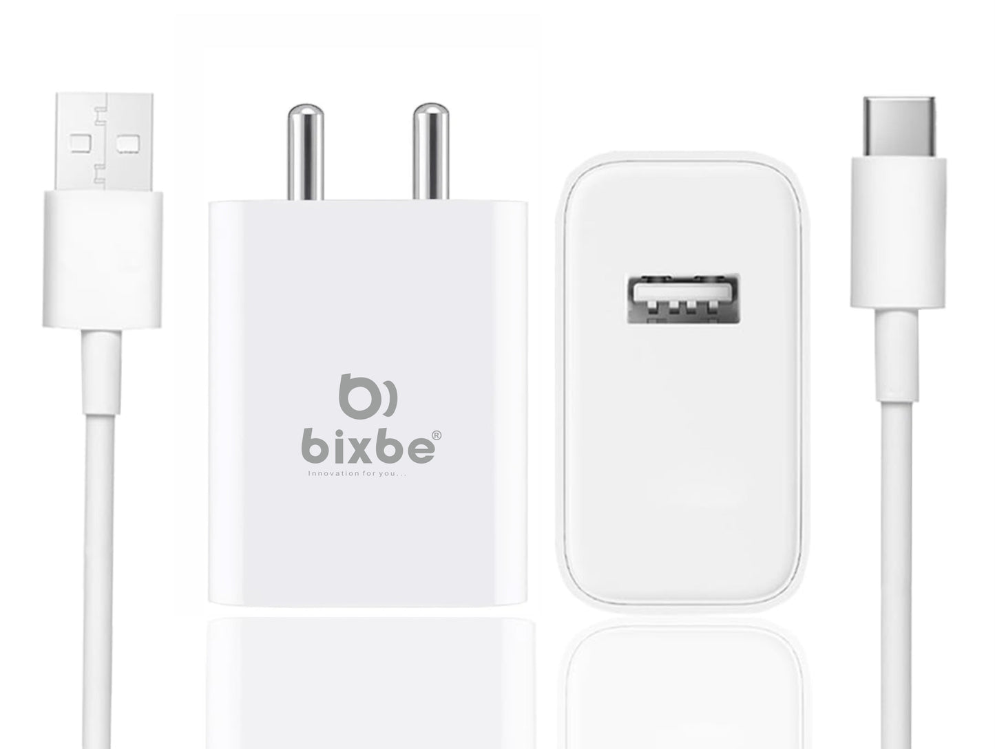 Bixbe 120W Flash Charger+Supervooc 120w with Type-C Cable | Fast Charging for all android phones