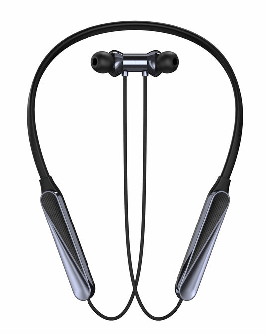 Bluetooth Neckband Headphones | 90 Hours Playtime, Wireless in-Ear Earphones with Gaming Mode, Dual Bluetooth, Fast Charging, HD Mic & Deep Bass