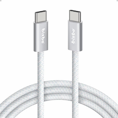 Bixbe Bullet 200w Type C to Type C Metal Braided Cable unbreakable wire