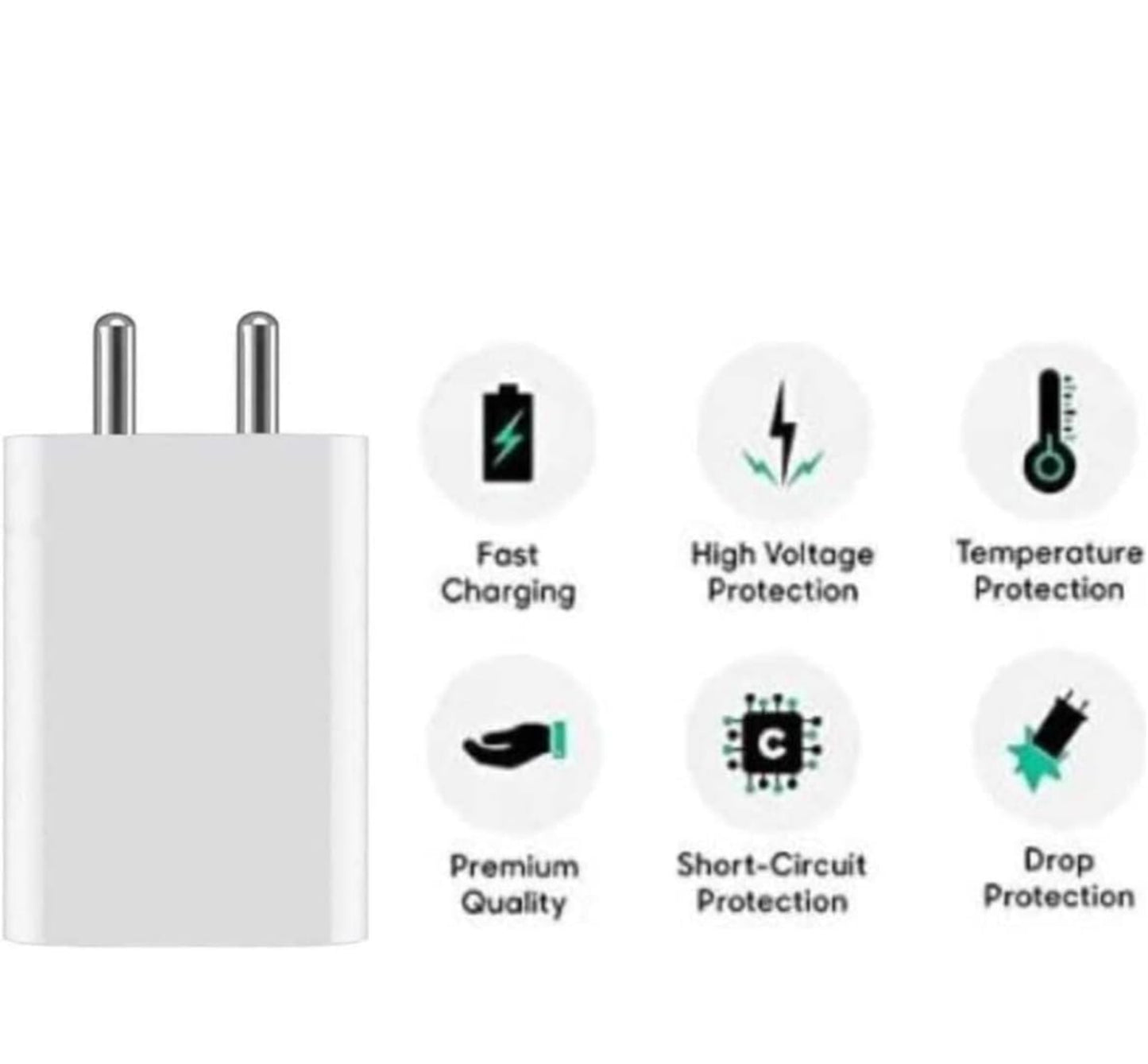 Bixbe 120W Flash Charger+Supervooc 120w with Type-C Cable | Fast Charging for all android phones